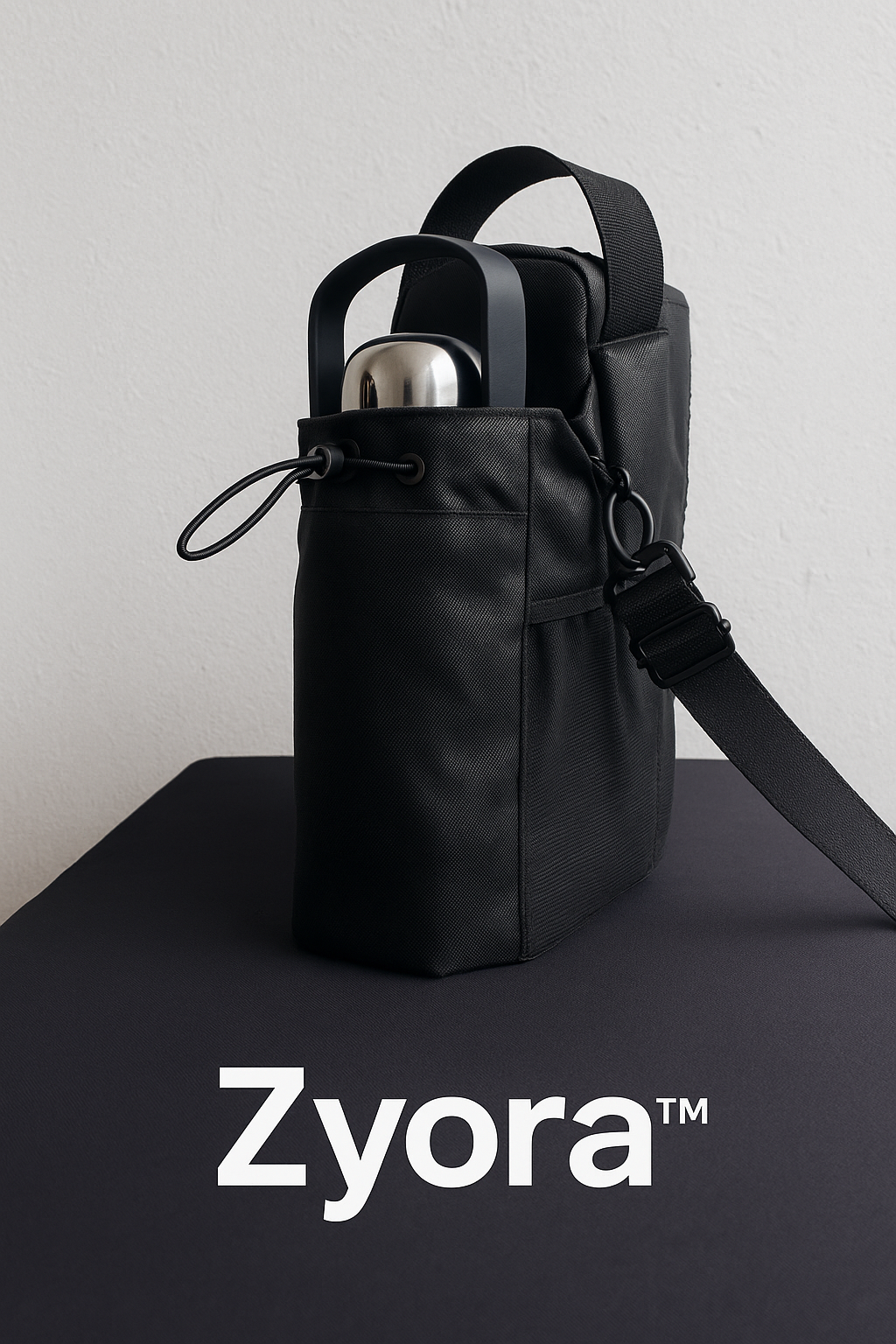 Zyora™ Magnetic Gym Bottle Holder