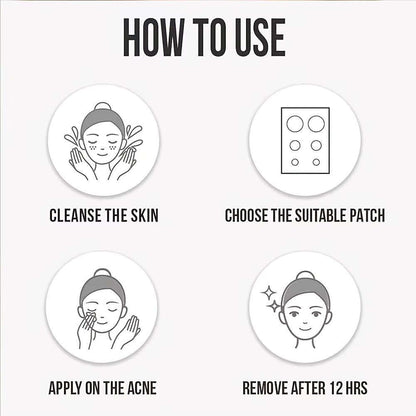 360Pcs Colorful Invisible Pimple Removal Anti-Acne Hydrocolloid Patches Spots Marks Concealer Beauty Makeup Tool Repair Sticker